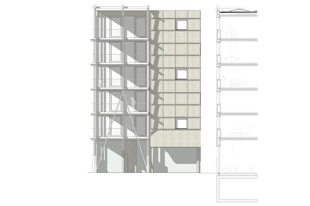 Ebertshäuser Architektur - Wohnsiedlung Thun - Thun, Werkpunkt-Architekten, Sylvio Hoffmann