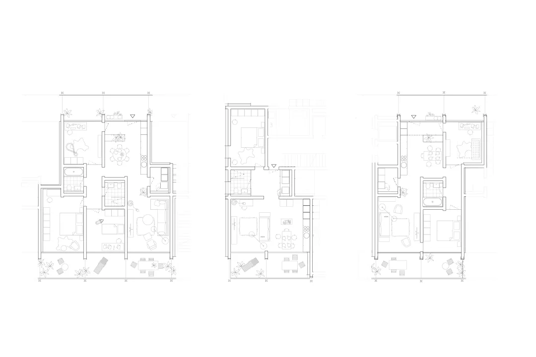 Ebertshäuser Architektur - Wohnsiedlung Thun - Thun, Werkpunkt-Architekten, Sylvio Hoffmann