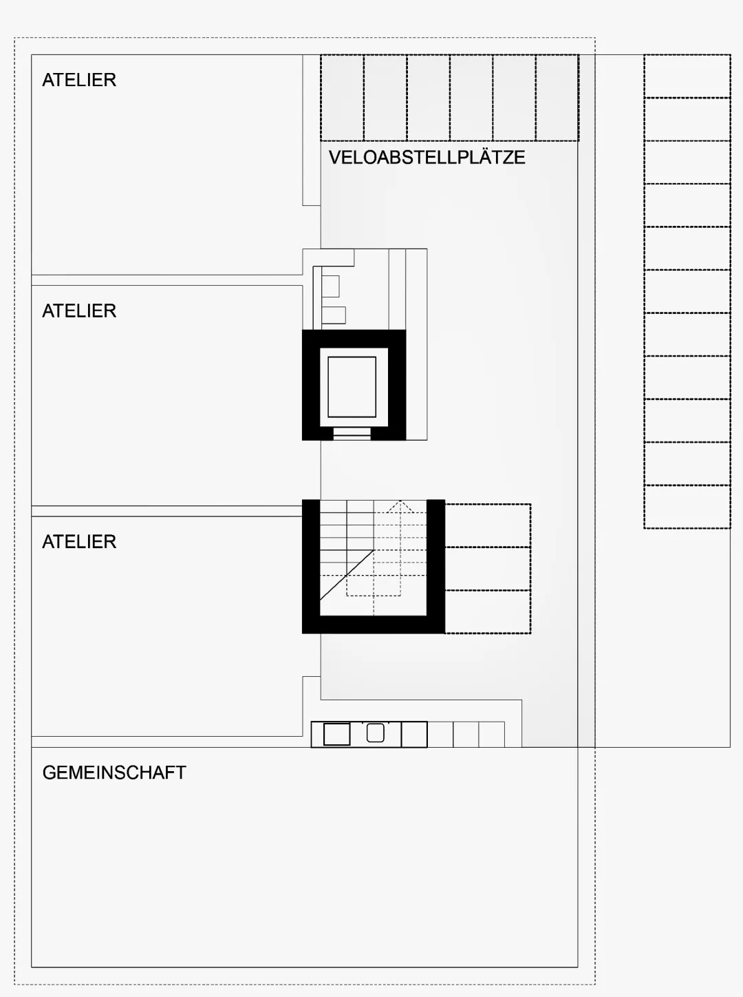 Ebertshäuser Architektur - Wohnsiedlung Thun - Thun, Werkpunkt-Architekten, Sylvio Hoffmann