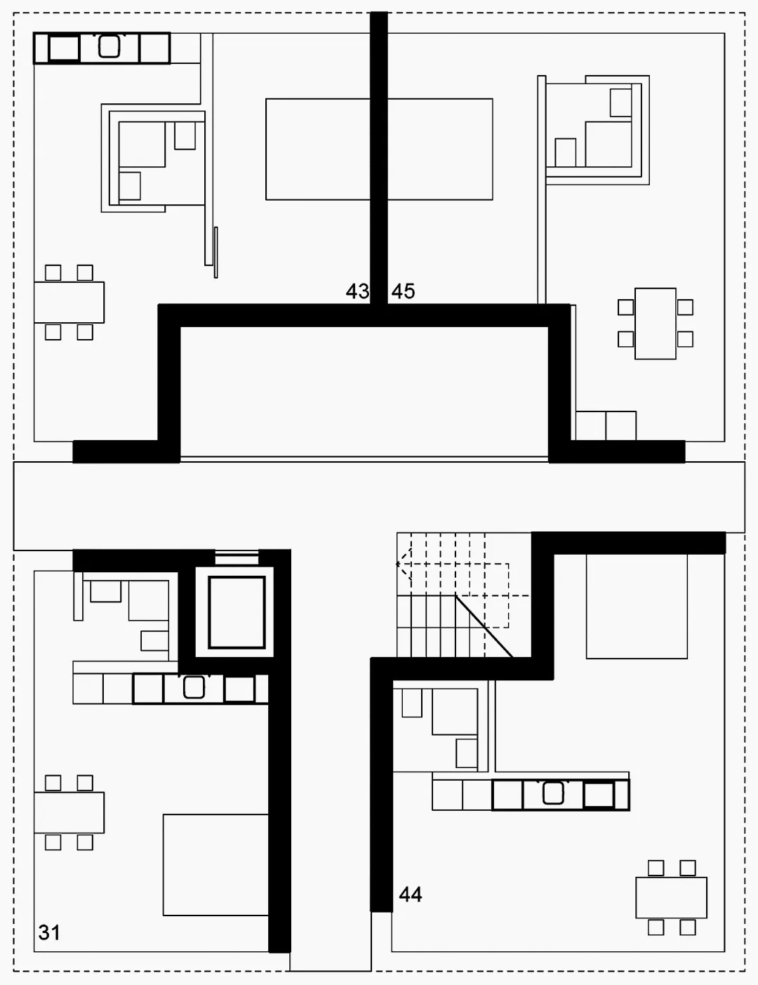 Ebertshäuser Architektur - Wohnsiedlung Thun - Thun, Werkpunkt-Architekten, Sylvio Hoffmann