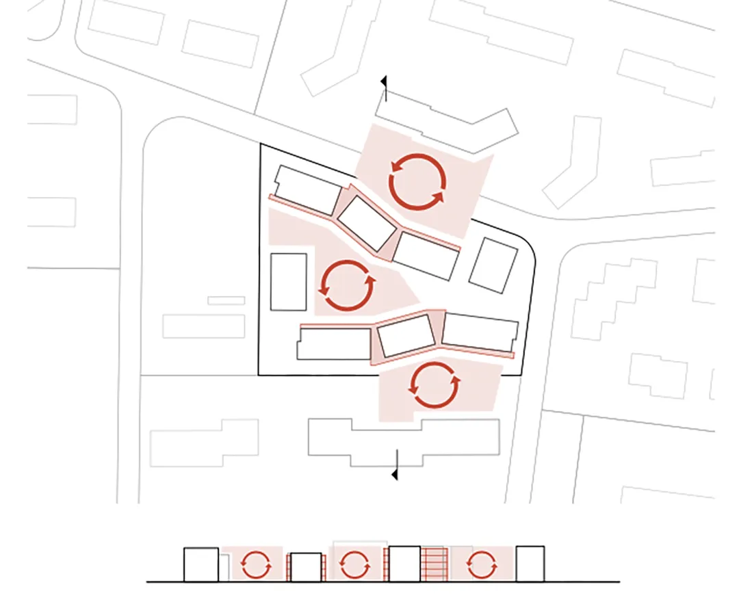 Ebertshäuser Architektur - Wohnsiedlung Thun